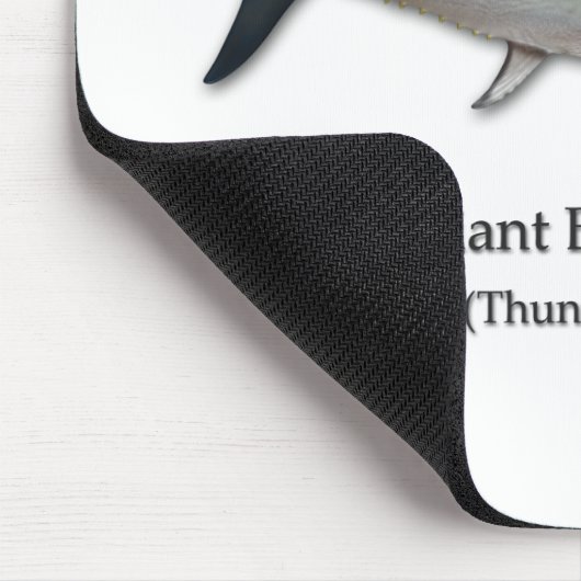 Riesiger Bluefin-Thunfisch Mousepad (Ecke)