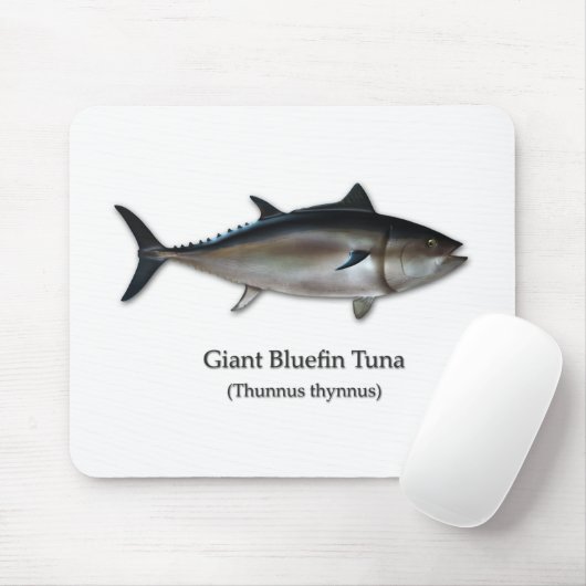 Riesiger Bluefin-Thunfisch Mousepad (Mit Mouse)