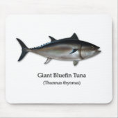 Riesiger Bluefin-Thunfisch Mousepad (Vorne)