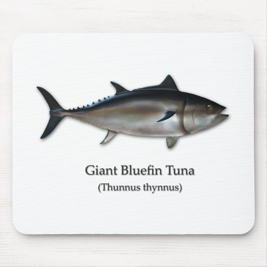 Riesiger Bluefin-Thunfisch Mousepad (Vorne)