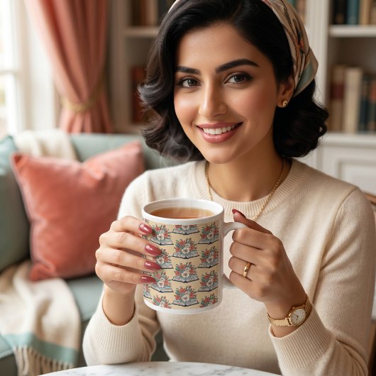 Riesiger Buch-Kaffeebecher Jumbo-Tasse