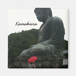 Riesiger Buddha in Kamakura-Magneten Magnet
