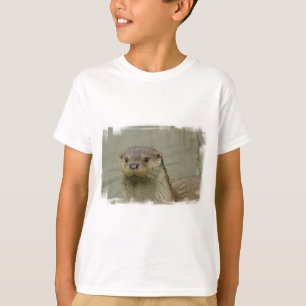 Riesiger Fluss-Otter-Jugend-T - Shirt