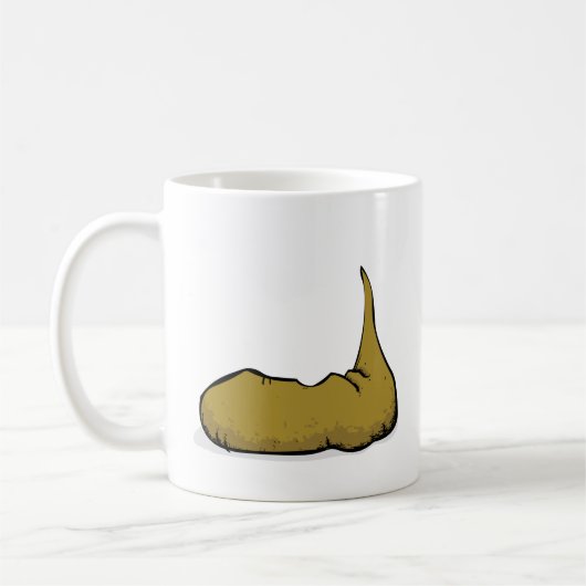 Riesiger Gekackt Kaffee Kaffeetasse (Links)