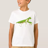 Riesiger grüner betender Mantis scherzt T - Shirt (Vorderseite)