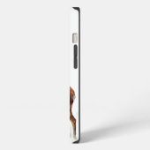 Riesiger Hirsch mit Geweih iPhone Hülle (Linke Seite)