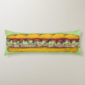 Riesiger Hoagie Seitenschläferkissen (Vorderseite)
