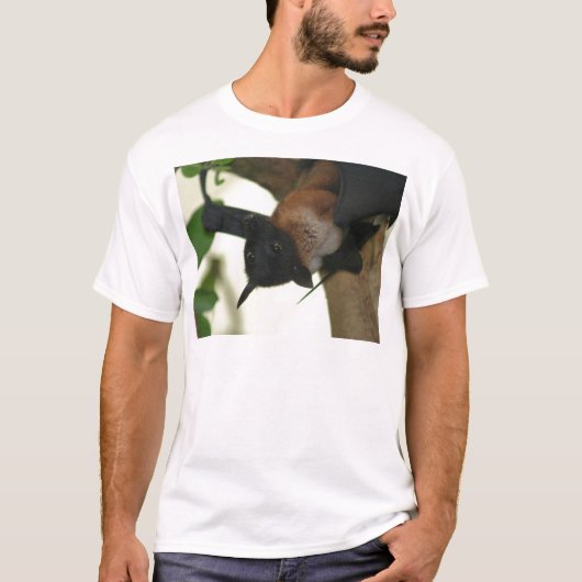 Riesiger indischer Frucht-Schläger T-Shirt (Vorderseite)