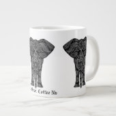 Riesiger Kaffee Jumbo-Tasse (Vorderseite Rechts)