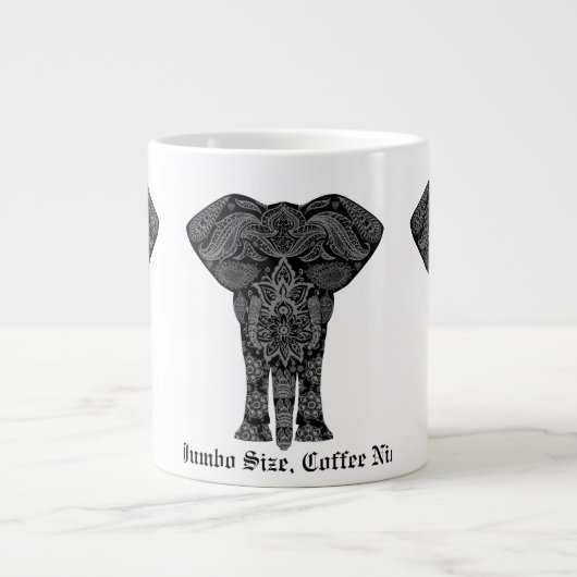 Riesiger Kaffee Jumbo-Tasse (Vorderseite)