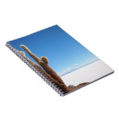Riesiger Kaktus auf dem Notizbuch Salars de Uyuni Notizblock (Rechte Seite)