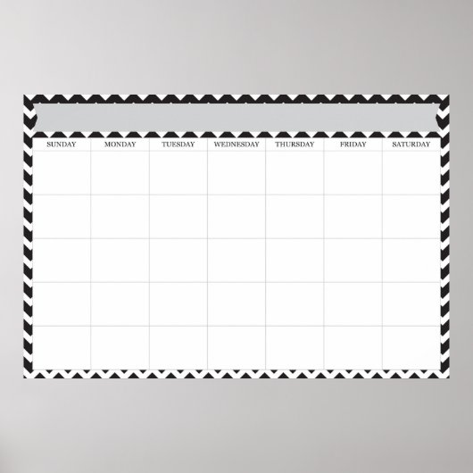 Riesiger Kalender Poster (Vorne)