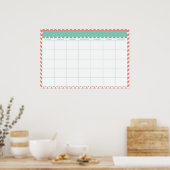 Riesiger Kalender Poster (Küche)