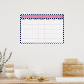 Riesiger Kalender Poster (Küche)