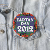 Riesiger Knopf des Tartan-Tag2012 Button (Beispiel)