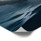 Riesiger Krake Poster (Ecke)