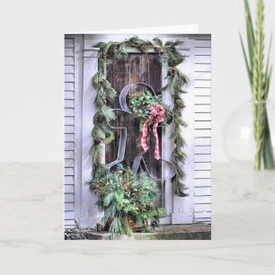 Riesiger Lebkuchen-Mann-Plätzchen-Schneider Feiertagskarte