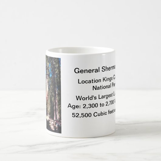 Riesiger Mammutbaum-Baum General-Sherman Kaffeetasse (Mittel)
