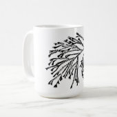 Riesiger Mammutbaum Kaffeetasse (Vorderseite Links)