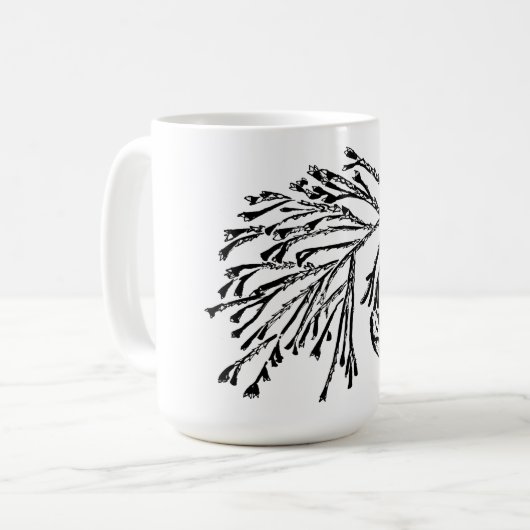 Riesiger Mammutbaum Kaffeetasse (Vorderseite Links)