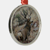 Riesiger Maultierhirschdollar Ornament Aus Metall (Rechts)