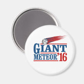 Riesiger Meteor 2016 Magnet (Vorderseite/Rückseite)
