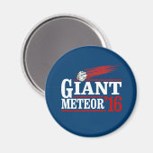 Riesiger Meteor 2016 Magnet (Vorderseite/Rückseite)