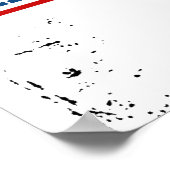 Riesiger Meteor 2016 Poster (Ecke)