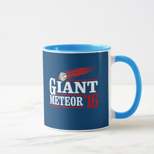 Riesiger Meteor 2016 Tasse (Rechts)