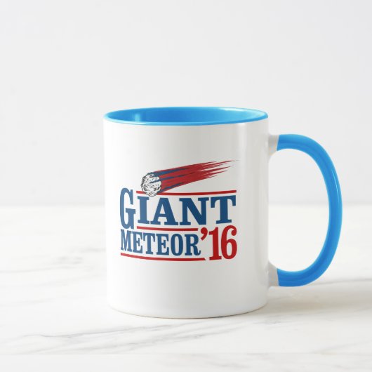 Riesiger Meteor 2016 Tasse (Rechts)