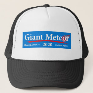 Riesiger Meteor 2020 machenamerika flüssig wieder Truckerkappe