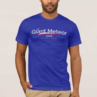 Riesiger Meteor-T - Shirt 2016 (gerade Ende es