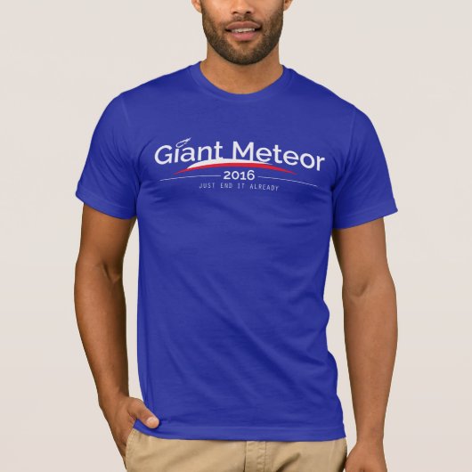 Riesiger Meteor-T - Shirt 2016 (gerade Ende es (Vorderseite)