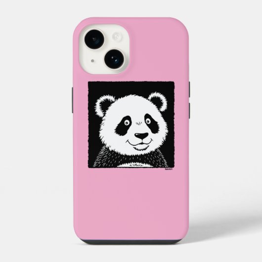 Riesiger Panda-Bär iPhone Hülle (Rückseite)