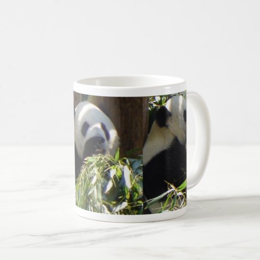 Riesiger Panda-Tasse Kaffeetasse (VorderseiteRechts)