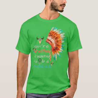 Riesiger Rabatt Sie nicht egoistisch für den woll T-Shirt