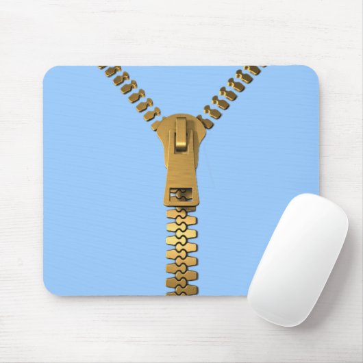 Riesiger Reißverschluss Mousepad (Mit Mouse)