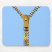 Riesiger Reißverschluss Mousepad (Vorne)