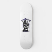 Riesiger Riese: Allsehende Hand Skateboard (Vorderseite)