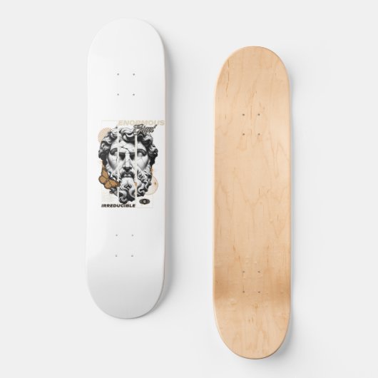 Riesiger Riese : Standhaftigkeit Skateboard (Vorderseite)