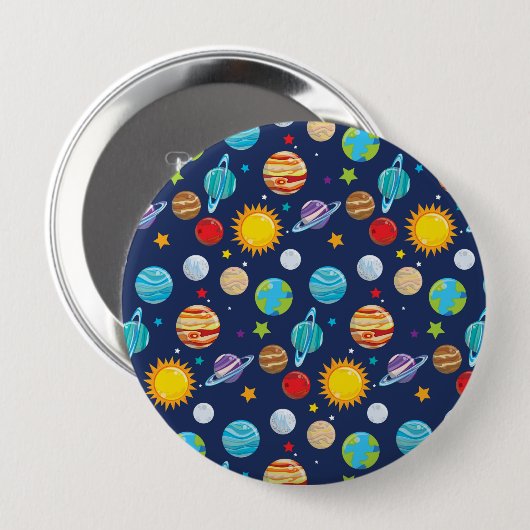 Riesiger Round-Button Button (Vorne & Hinten)