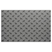 Riesiger Schnauzer-Silhouette-Muster Stoff (Fat Quarter (45,7 x 55,9 cm))