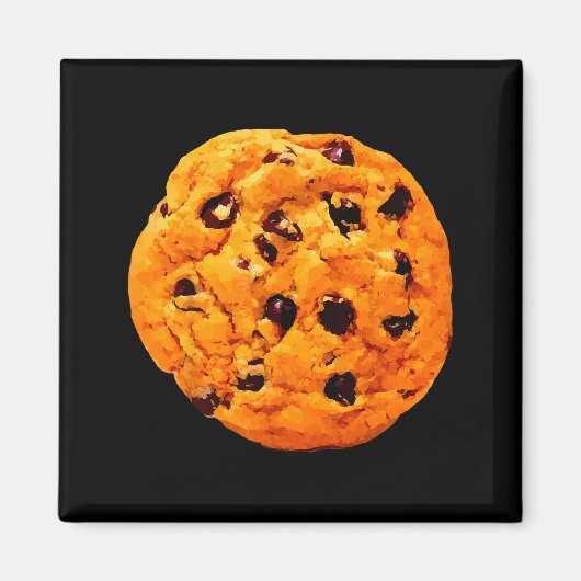 Riesiger Schokoladen-Chip-Keks Magnet (Vorne)
