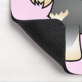 Riesiger/Standard-/Miniaturschnauzer-Liebe Mousepad (Ecke)