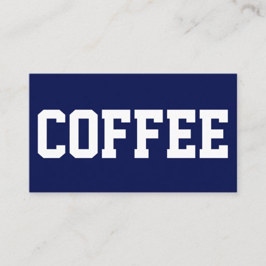 Riesiger Text auf weißer Doppelpunktzahl Treuekarte (Vorderseite)