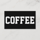 Riesiger Text auf weißer Doppelpunktzahl Treuekarte (Vorderseite)