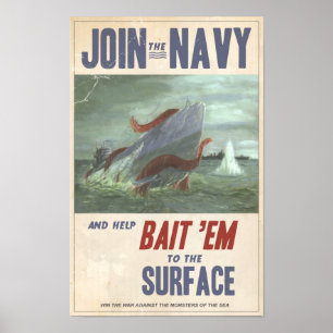 Riesiger Tintenfisch gegen Subvention Poster