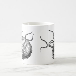 Riesiger Tintenfisch Kaffeetasse