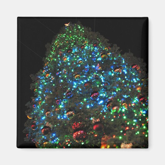 Riesiger Weihnachtsbaum VII Magnet (Vorne)