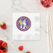 riesiger Weltraumfan Serviette (Beispiel)